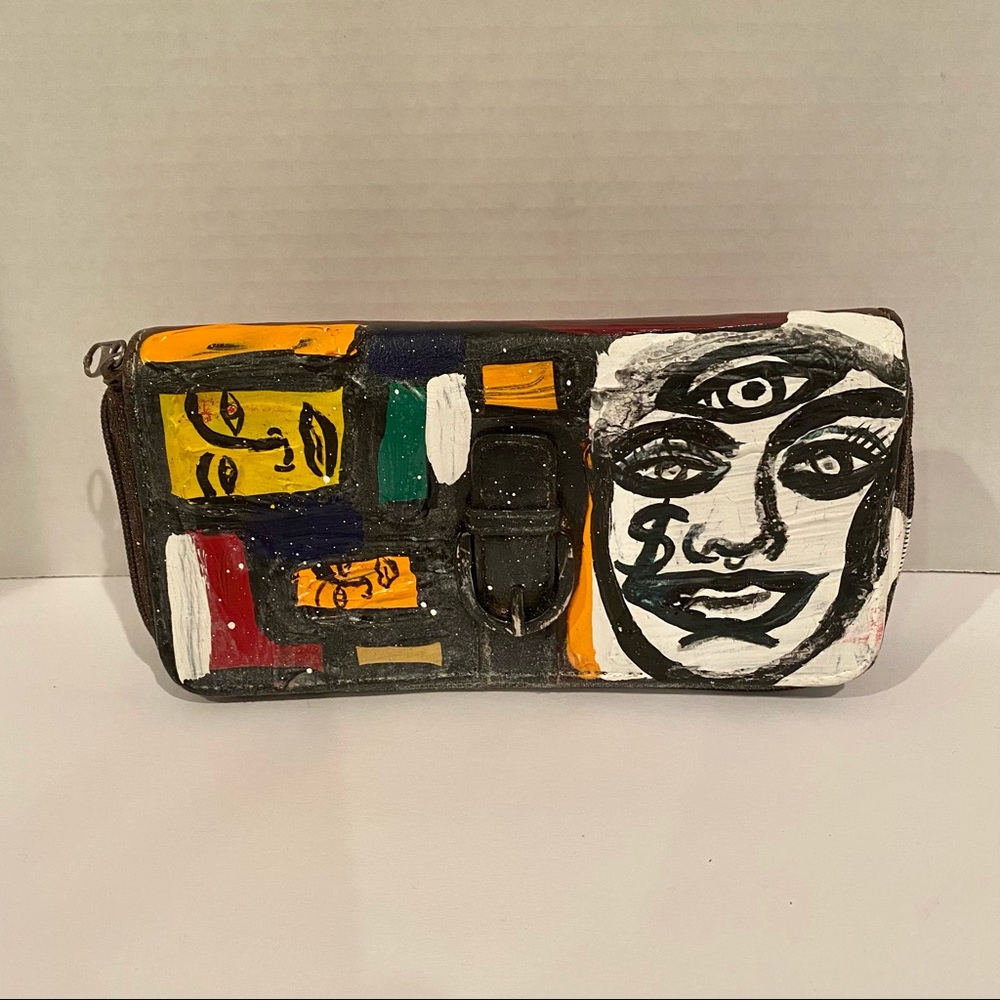 Hand Painted Wallet